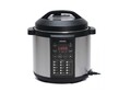 Oala electrica sub presiune Alacarte 6IX, Heinner, 1000W, 3.8L, 15 programe, negru/argintiu
