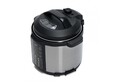 Oala electrica sub presiune Alacarte 6IX, Heinner, 1000W, 3.8L, 15 programe, negru/argintiu