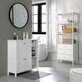 Dulap pentru baie, Scandinavian Style, Vasagle, 75x30x80 cm, MDF, alb mat