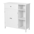 Dulap pentru baie, Scandinavian Style, Vasagle, 75x30x80 cm, MDF, alb mat
