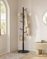 Cuier pentru haine Cactus Shaped, Songmics, 40x175.3 cm, MDF, negru