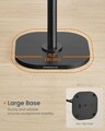 Cuier pentru haine Cactus Shaped, Songmics, 40x175.3 cm, MDF, negru
