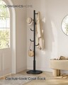 Cuier pentru haine Cactus Shaped, Songmics, 40x175.3 cm, MDF, negru