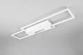 Plafoniera Albany, TRIO, 100x28x8 cm, 37W, 1x SMD, aluminiu, alb mat