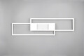 Plafoniera Albany, TRIO, 100x28x8 cm, 37W, 1x SMD, aluminiu, alb mat