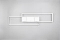Plafoniera Albany, TRIO, 100x28x8 cm, 37W, 1x SMD, aluminiu, alb mat