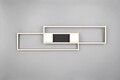 Plafoniera Albany, TRIO, 100x28x8 cm, 37W, 1x SMD, aluminiu, negru mat