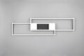 Plafoniera Albany, TRIO, 100x28x8 cm, 37W, 1x SMD, aluminiu, negru mat