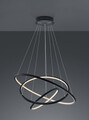 Lustra Aaron, TRIO, 80x150 cm, 78W, 1x SMD LED, metal, antracit