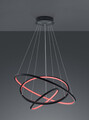 Lustra Aaron, TRIO, 80x150 cm, 78W, 1x SMD LED, metal, antracit