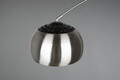 Lampadar Argentina, TRIO, 38x172.5x200 cm, 60W, 1x E27, metal, argintiu mat/negru
