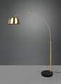 Lampadar Argentina, TRIO, 38x172.3x200 cm, 60W, 1x E27, metal, auriu/negru