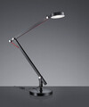 Lampa de masa Amsterdam, TRIO, 18x90 cm, 5W, 1x SMD LED, metal, negru