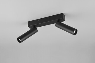 26x4x17.5 cm, Negru mat