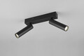 Plafoniera Ambala, TRIO, 26x4x17.5 cm, 5.5W, 2x SMD, metal, negru mat