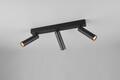 Plafoniera Ambala, TRIO, 44x13x17.5 cm, 5.5W, 3x SMD, metal, negru mat