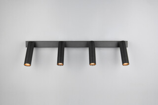 65x13x17.5 cm, Negru mat