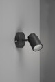 Aplica de perete Angelo, TRIO, 10.5x9x15.5 cm, 5W, 1x GU10, metal, negru mat