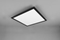 Plafoniera Alpha, RL, 45x45x5 cm, 18W, 1x SMD LED, metal, negru mat