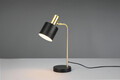Lampa de masa Adam, RL, 14x28x43.5 cm, 10W, 1x E14, metal, auriu/negru