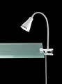 Lampa de masa Arras, RL, 7x32 cm, 4W, 1x SMD LED, plastic, alb