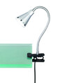 Lampa de masa Arras, RL, 7x32 cm, 4W, 1x SMD LED, plastic, argintiu