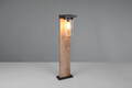 Lampadar de exterior Ardila, TRIO, 16x65 cm, 40W, 1x E27, aluminiu, natur/negru