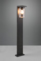 Lampadar de exterior Ardila, TRIO, 16x17x100 cm, 40W, 1x E27, aluminiu, negru mat