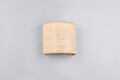 Aplica de perete Aimee, RL, 23x12x20.5 cm, 10W, 1x E27, metal, negru mat/bej