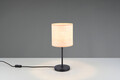 Lampa de masa Aimee, RL, 17.5x37 cm, 10W, 1x E27, metal, negru mat/bej