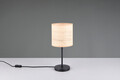 Lampa de masa Aimee, RL, 17.5x37 cm, 10W, 1x E27, metal, negru mat/bej