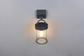 Aplica de perete pentru exterior Almeria, RL, 12.5x18x29 cm, 28W, 1x E27, aluminiu, antracit