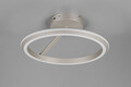 Plafoniera Amador, TRIO, 45x23 cm, 34W, 1x SMD, metal, argintiu mat