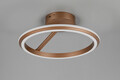 Plafoniera Amador, TRIO, 45x23 cm, 34W, 1x SMD, metal, aramiu
