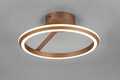 Plafoniera Amador, TRIO, 45x23 cm, 34W, 1x SMD, metal, aramiu