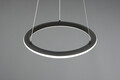 Lustra Amador, TRIO, 45x150 cm, 34W, 1x SMD, metal, negru mat