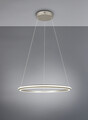 Lustra Amador, TRIO, 75x150 cm, 48W, 1x SMD, metal, argintiu mat