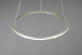 Lustra Amador, TRIO, 75x150 cm, 48W, 1x SMD, metal, argintiu mat