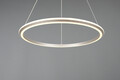 Lustra Amador, TRIO, 75x150 cm, 48W, 1x SMD, metal, argintiu mat