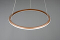 Lustra Amador, TRIO, 75x150 cm, 48W, 1x SMD, metal, aramiu
