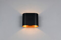 Aplica de perete Alani, TRIO, 15x12 cm, 5W, 1x G9, metal, negru/auriu