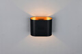 Aplica de perete Alani, TRIO, 15x12 cm, 5W, 1x G9, metal, negru/auriu