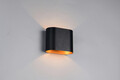 Aplica de perete Alani, TRIO, 15x12 cm, 5W, 1x G9, metal, negru/auriu
