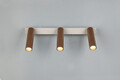 Plafoniera Ambala, TRIO, 44x4x17.5 cm, 5.5W, 3x SMD, metal, alb/aramiu