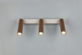Plafoniera Ambala, TRIO, 44x4x17.5 cm, 5.5W, 3x SMD, metal, alb/aramiu