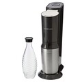 Aparat carbonatare Crystal, SodaStream, 29.7 x 15.5 x 45 cm, Metallic Black