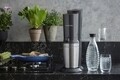 Aparat carbonatare Crystal, SodaStream, 29.7 x 15.5 x 45 cm, Metallic Black