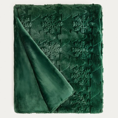 Patura Frost, Homla, 150x200 cm, poliester, verde