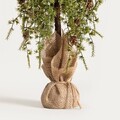 Brad artificial Larix, Homla, 50 cm, plastic, verde/bej