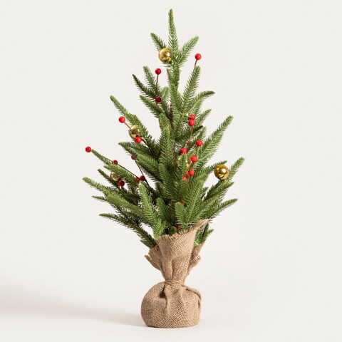 Brad artificial Stina, Homla, 60 cm, plastic, multicolor